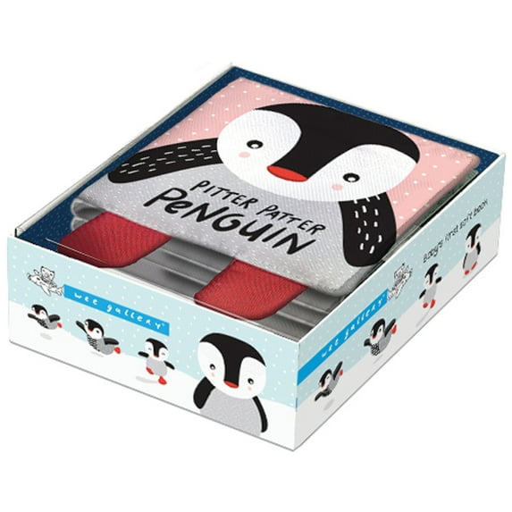 Wee Gallery Cloth Books: Pitter Patter Penguin: Baby's First Soft Book (Other)