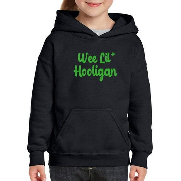 Wee Lil Hooligan Hoodie Juniors -Smartprints Designs, Large