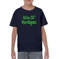 thumbnail image 1 of Wee Lil Hooligan T-Shirt Juniors -Smartprints Designs,  Medium, 1 of 4