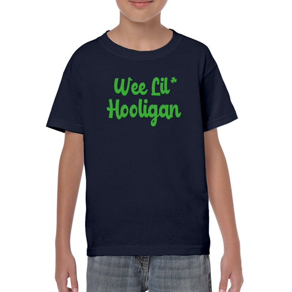 Wee Lil Hooligan T-Shirt Juniors -Smartprints Designs, Medium