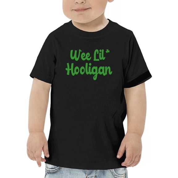 Wee Lil Hooligan T-Shirt Toddler -GoatDeals Designs, 3 Toddler