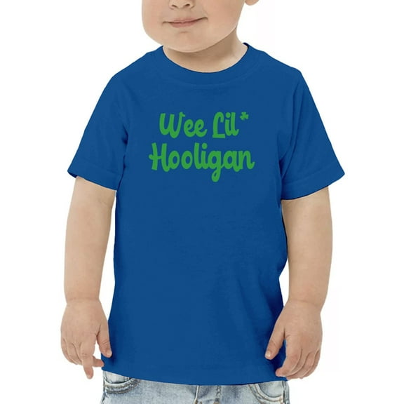 Wee Lil Hooligan T-Shirt Toddler -GoatDeals Designs,  4 Toddler
