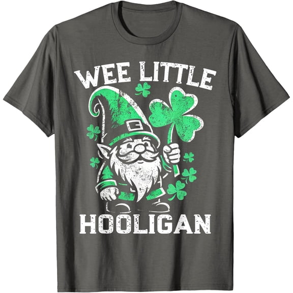 Wee Little Hooligan Saint Patricks Day Shamrock T-Shirt All Size S-5Xl