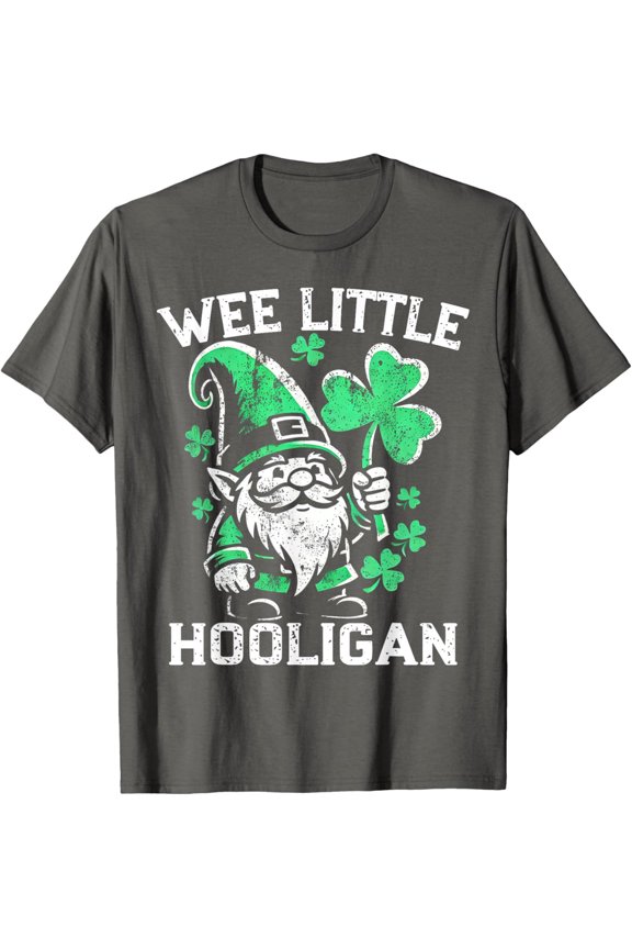 Wee Little Hooligan Saint Patricks Day Shamrock T-Shirt All Size S-5Xl