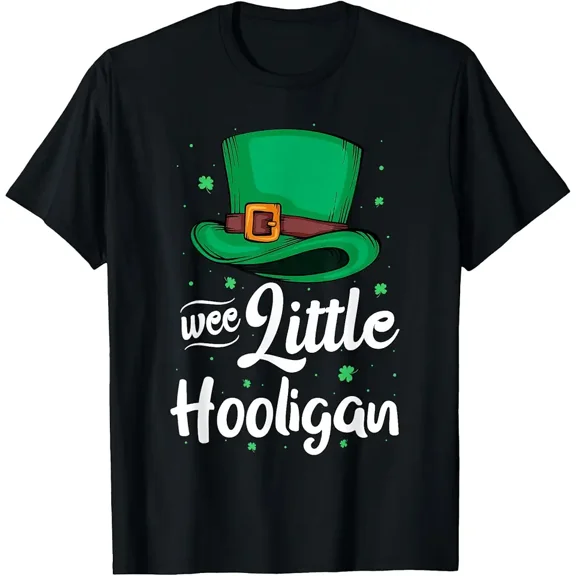 Wee Little Hooligan T-Shirt St Patricks Day T-Shirt
