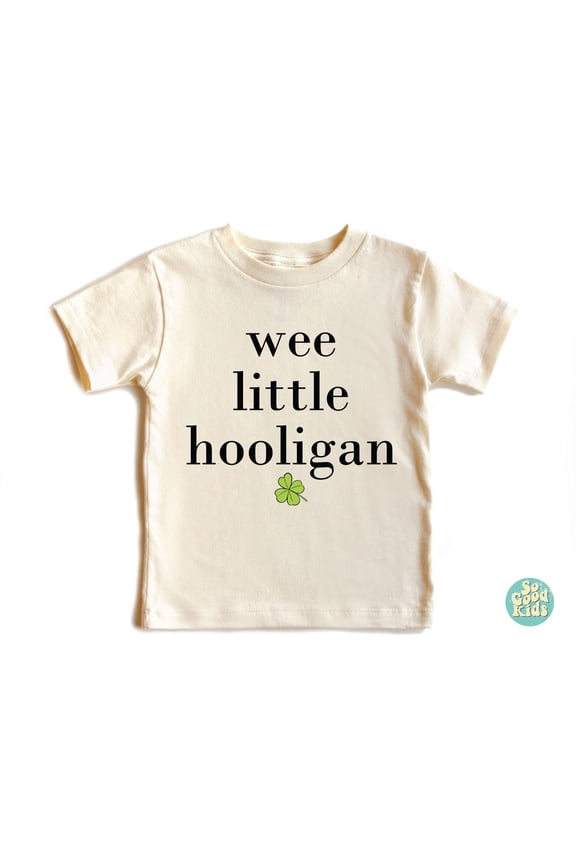 Wee Little Hooligan Toddler Sweatshirt, Vintage Natural Shirt, Game Day Toddler Shirt, Game Day Baby Shirt, Toddler Shirts, New Born, Baby Shower Gift, New Parents Gift
