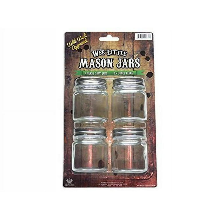 https://i5.walmartimages.com/seo/Wee-Little-Mason-Jars-Lids-For-Food-Drinks-Decoration-Clear-Glass-No-Markings-100-Crack-Free-Guarantee-Dishwasher-Safe-2-5-Ounces-4-Pack_4b509fdd-0070-4eab-bc1c-4818a4554e0d.bd5df1402deed1d60f6bc2884477961f.jpeg?odnHeight=768&odnWidth=768&odnBg=FFFFFF