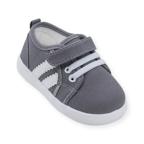 Wee Squeak Andy Grey Tennis Shoe Size: 3, Color: Grey