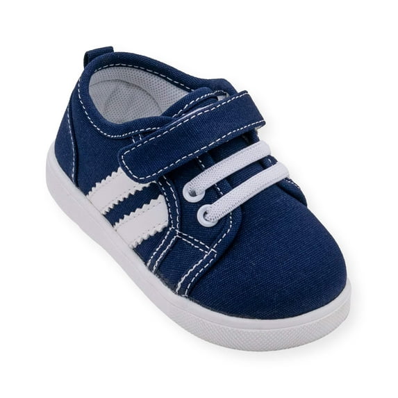Wee Squeak Andy Navy Tennis Shoe Size: 3, Color: Navy