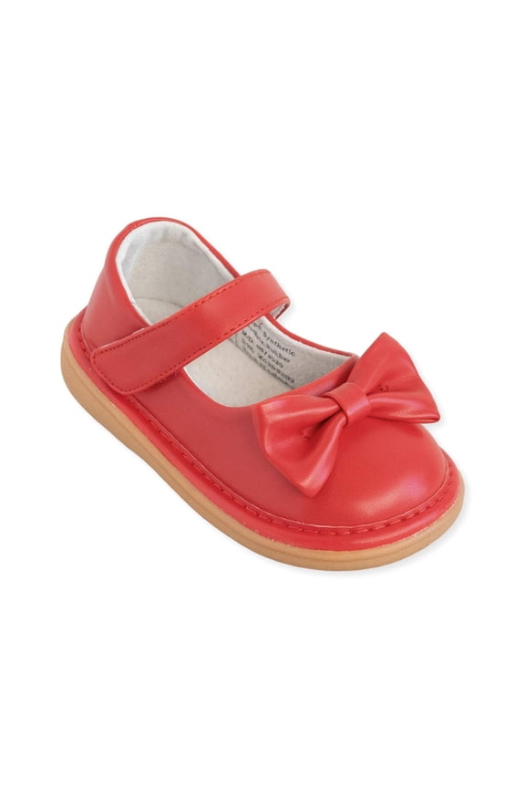 Bow Red Shoe Size: 8, Color: Red