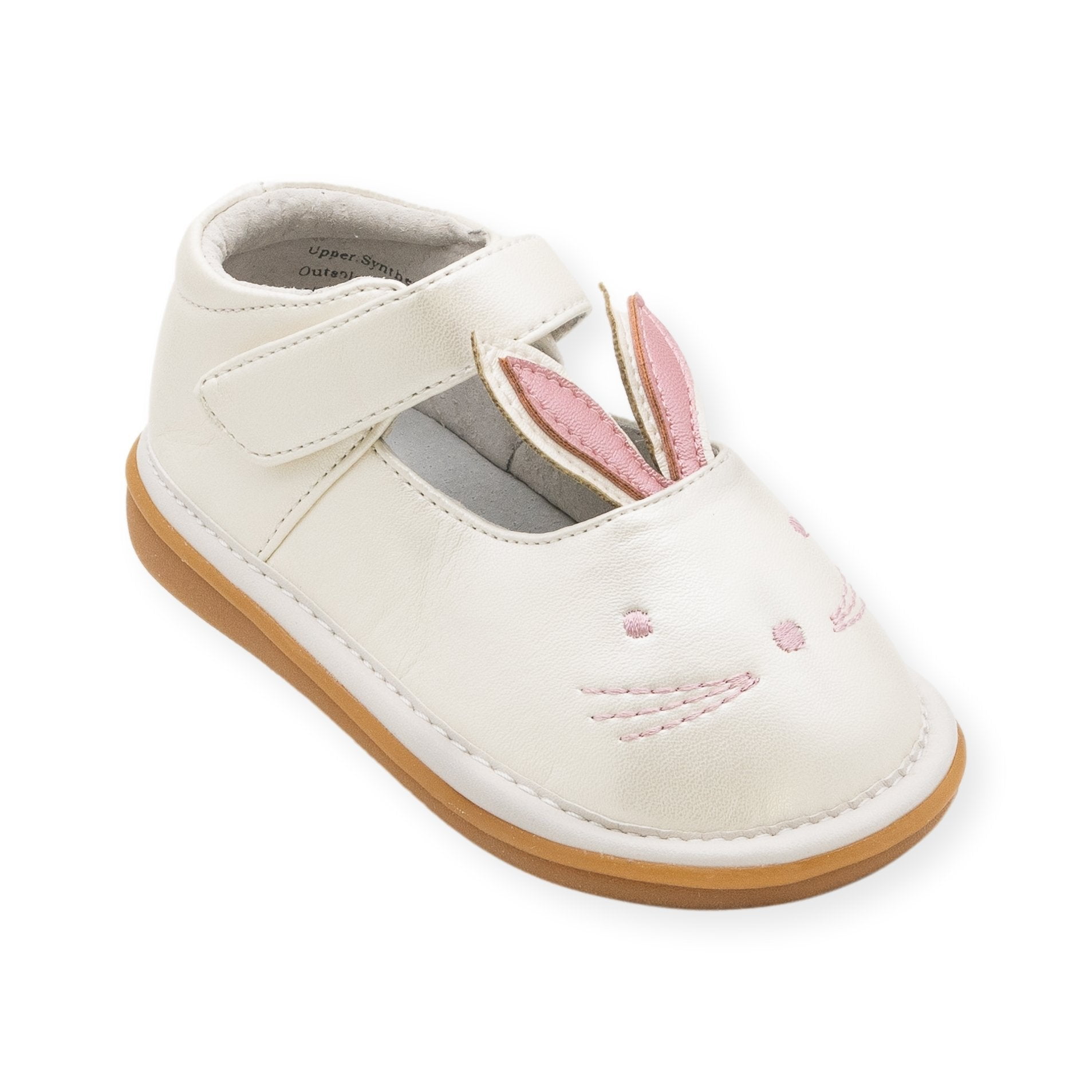 Wee Squeak Bunny Pearl White Shoe Size 5 Color Pearl White