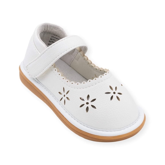 Wee Squeak Ellie White Shoe Size: 3, Color: White