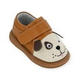 thumbnail image 1 of Wee Squeak Fetch the Dog Shoe Size: 3, Color: Brown, 1 of 9