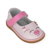 Wee Squeak Piggy Shoe Size 7, Color Pink