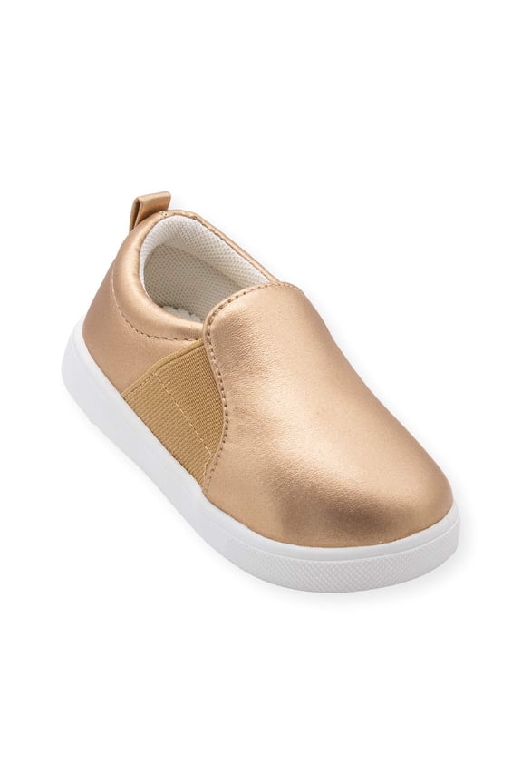 Sadie Gold Slip-On Shoe Size: 6, Color: Gold