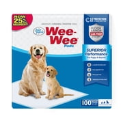 Four Paws Wee-Wee Superior Performance Dog Pee Pads 22" x 23" Box 100 Count