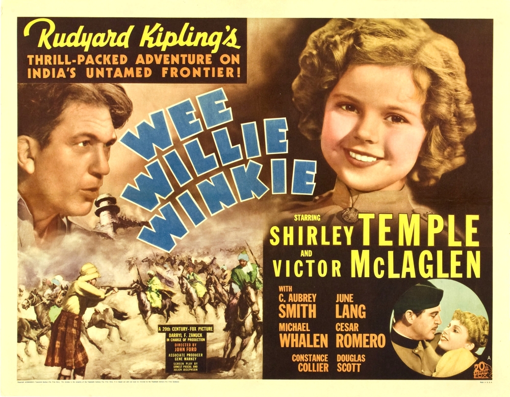 Wee Willie Winkie Canvas Art - (28 x 22)