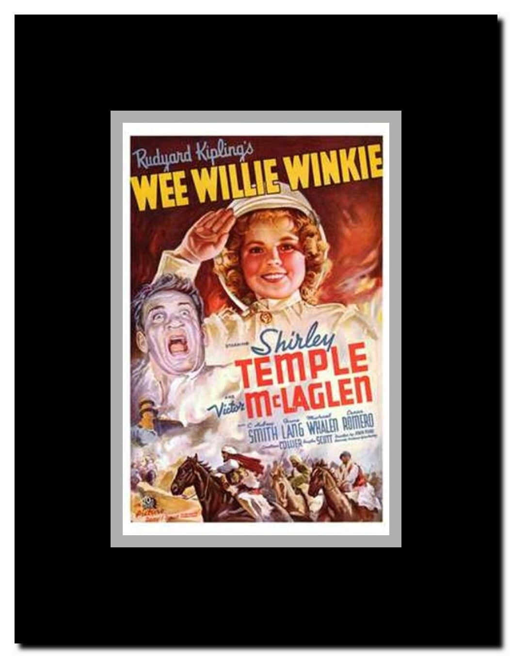 Wee Willie Winkie Framed Movie Poster