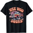 Wee Woo Squad Fire Truck Firefighter T-Shirt - Walmart.com