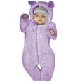 thumbnail image 1 of WeeBloom Jacket For Boys Baby Boy Winter Jumpsuit Solid Hooded Romper Warm Coat Outwear 12-18 Months, 1 of 8