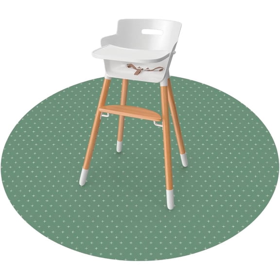 WeeSprout Baby Splat Mat for Kids, Large 51x51 Floor Playmat w/ Durable Waterproof Surface
