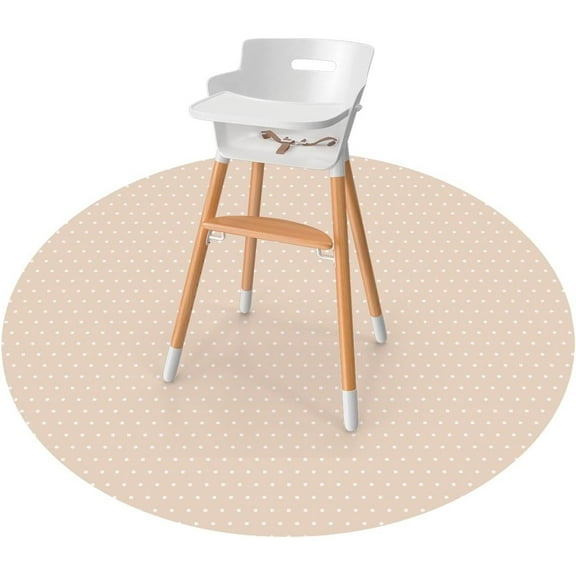 WeeSprout Baby Splat Mat for Kids, Large 51x51 Floor Playmat w/ Durable Waterproof Surface