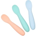 thumbnail image 1 of WeeSprout Baby Spoons for Self Feeding 6 Months +, Sensitive Gums & Teeth, 3 Pack + Case, 1 of 6