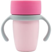 WeeSprout Baby Training Cup - Silicone Sippy Cup with Removable Handles for Weaning Off Bottle