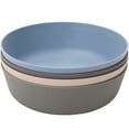 thumbnail image 1 of WeeSprout Bamboo Kids Bowls, Set of Four Kid-Sized Dinnerware, Cereal, Leftovers & Snack Bowl, 1 of 7