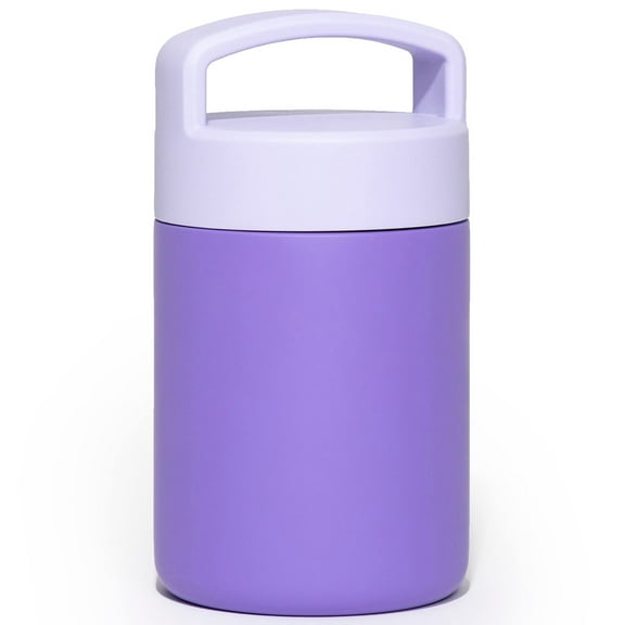 WeeSprout Insulated Stainless Steel Lunch Thermos, for Hot & Cold Foods, 12 oz Food Jar for Kids