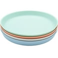 thumbnail image 1 of WeeSprout Kid-Sized Bamboo Melamine Plates, Set of 4, 1 of 7