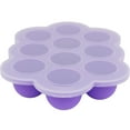 thumbnail image 1 of WeeSprout Silicone Baby Food Freezer Tray with Clip-on Lid (Ten 1.5 Ounce Sections), 1 of 7