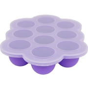 WeeSprout Silicone Baby Food Freezer Tray with Clip-on Lid (Ten 1.5 Ounce Sections)