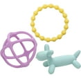 thumbnail image 1 of WeeSprout Teethers for Baby, Silicone Toys for Infant Teething, 1 of 6