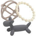 thumbnail image 1 of WeeSprout Teethers for Baby, Silicone Toys for Infant Teething, 1 of 6
