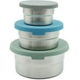 thumbnail image 1 of WeeSprout Stainless Steel Food Storage Containers, Leakproof Silicone Lids, BPA-Free - Set of 3, 1 of 9