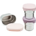 thumbnail image 1 of WeeSprout Stainless Steel Dip Containers, 2.7 oz – Set of 3, 1 of 9