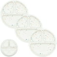 thumbnail image 1 of WeeSprout Suction Plates for Babies & Toddlers, 100% Silicone, Dinnerware Stays Put, 3 Pack, 1 of 8