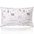 thumbnail image 1 of WeeSprout Mini Toddler Pillow for Kids Sleeping, Organic Cotton Shell & Pillowcase 18x13x3, 1 of 9
