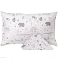 thumbnail image 1 of WeeSprout Mini Toddler Pillow for Kids Sleeping, Organic Cotton Shell & Pillowcase 18x13x3, 1 of 9