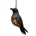 thumbnail image 1 of WeeWhimsy Halloween Decorations Realistic 3D Metal Hollowed Out Bird with LED Light for Indoor,Outdoor,Yard Tree,Garden, 1 of 9