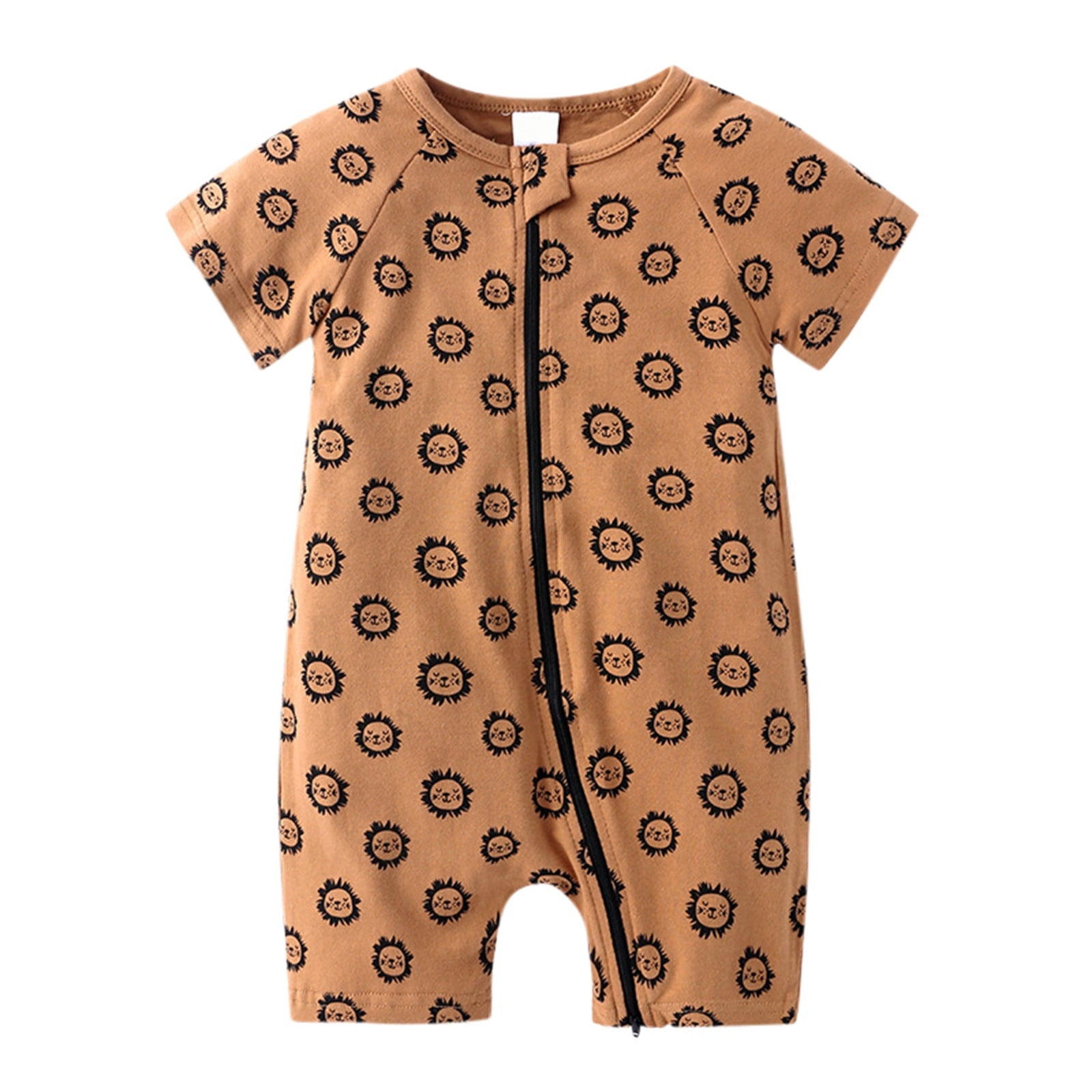 Summer Arrival Baby Boys Striped Short Sleeves bodysuit