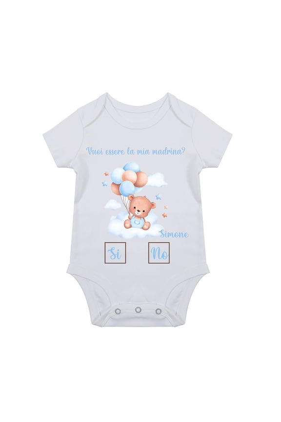 Baby Boys Girls Onesie Cute Print Round Neck Short Sleeve Comfortable Jumpsuit Sleep And Play Pjs Sleepers Romper Pajamas Light Blue 6-12 Months