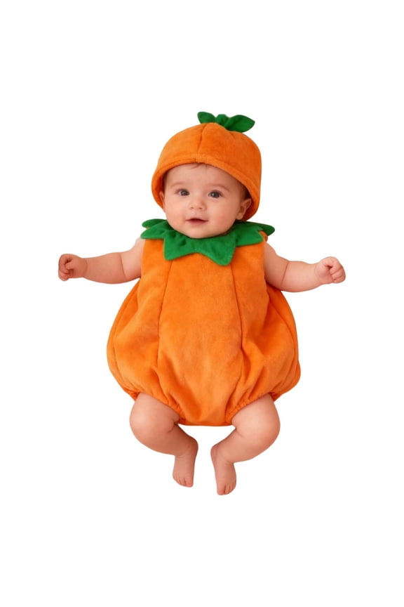 Baby Girl Romper Boys Jumpsuit Photography Themed Photo Girls Outfit Orange
