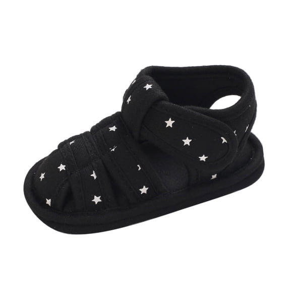 Weebloom Baby Sandals,Summer Children Toddler Shoes Flat Bottom Round Toe Light Soft Solid Color Sandals Trendy 6-12 Months
