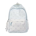 thumbnail image 1 of Weebloom Bow School Backpack For Kids Girls Cute Large Capacity Lightweight Large Bookbag Middle High School College Blue, 1 of 9