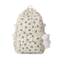 thumbnail image 1 of Weebloom Bow School Backpack For Kids Girls Cute Lightweight Large Capacity Elegant Bow Design Large Bookbag Middle High School College Coffee, 1 of 9