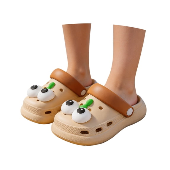 Weebloom Boy Girl Clogs Breathable Soft Sole With Grip Cute Cartoon Beach Outdoor Play Summer Toddler Sandals