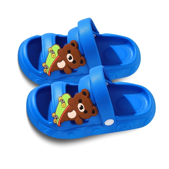 Weebloom Boy Girl Clogs Unisex Water Shoes Breathable Beach Pool Outdoor Play With Sole Summer Toddler Sandals