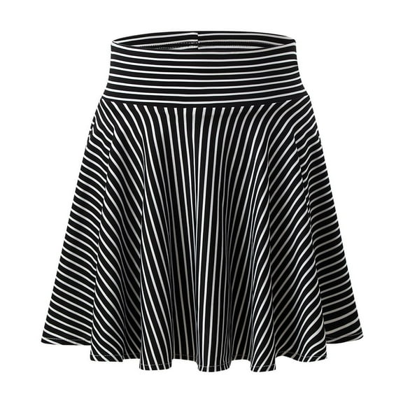 Weebloom Girls Uniform Skirts Children Stripes With Pocket Running Tennis Sport Skirt Pants Skirts For Girls 5-6 Years